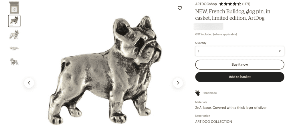 French Bulldog Pin the Dog Tag on the Dog Game