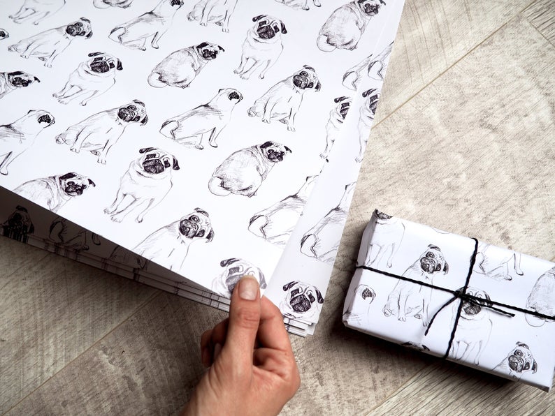 Pug-Wrapping-Paper