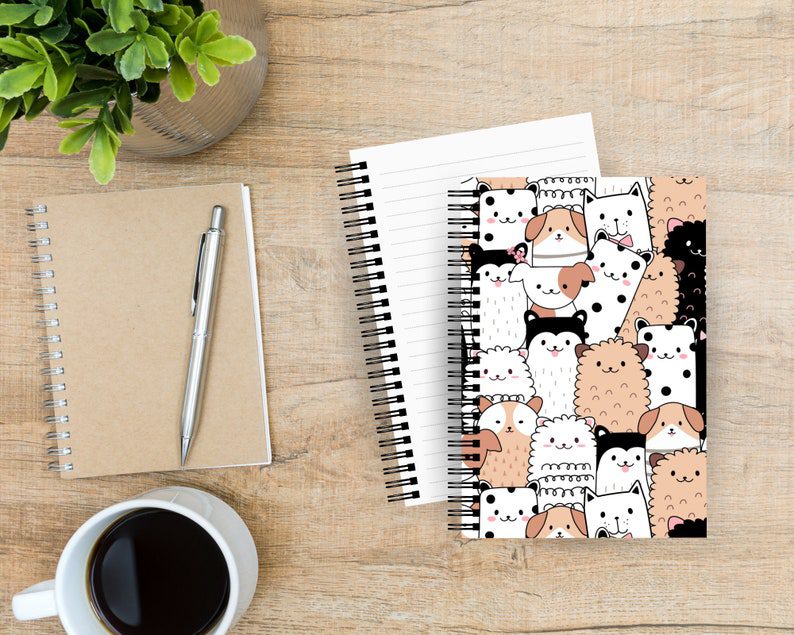 Fluffy - Dogs - Personalized - Notebook - Bullet Journal