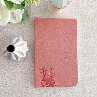 Labrador Notebook - Pink 2