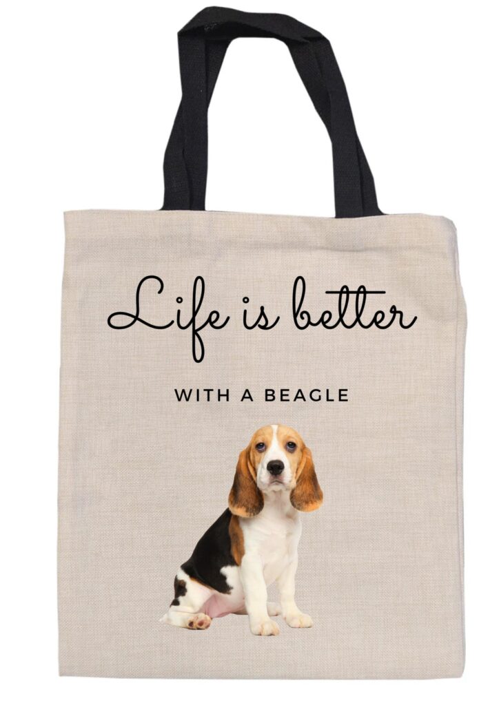 Life is Better with a Beagle - Tote Bag