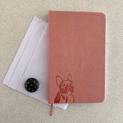 French Bulldog Notebook - Pink 5